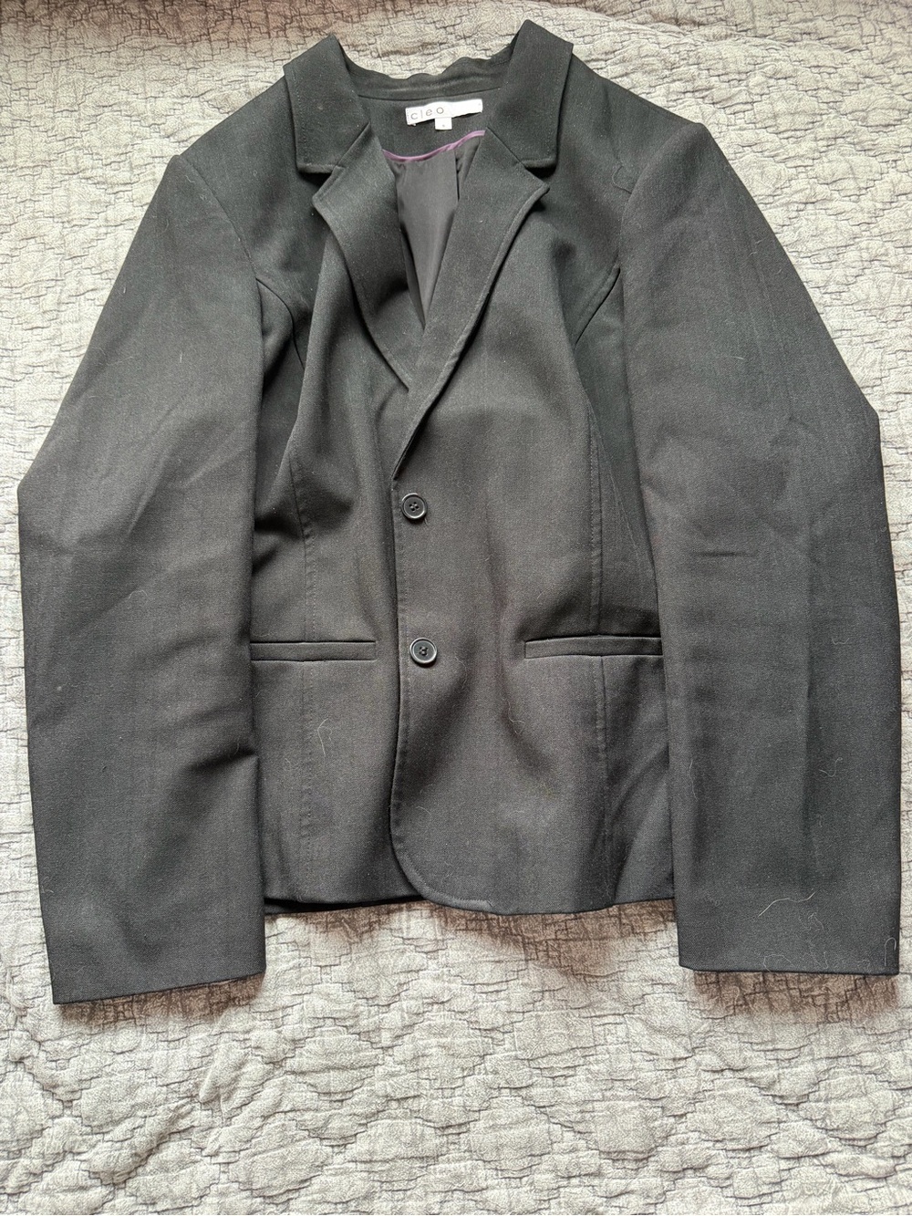 cleo Black Women's Two-Button Blazer